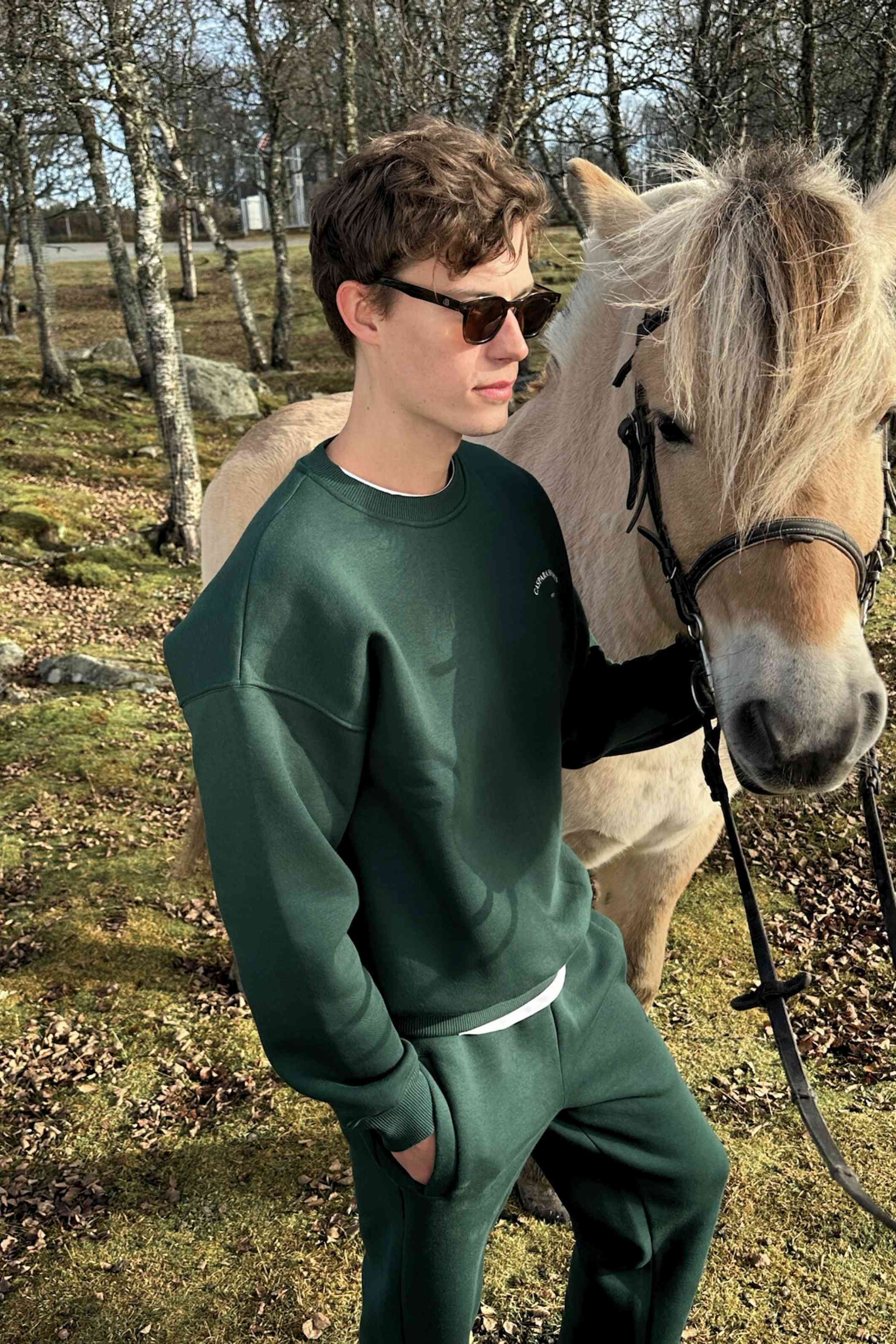 LIMITED EDITION︱M. Countryside Crewneck - Green